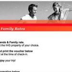 What Is IHG Friends And Family Rate: Codes, Vouchers And Discounts