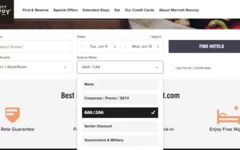 Hotel Discounts With AAA