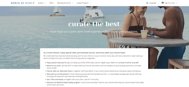 Hyatt Travel Agent Page 1024x473